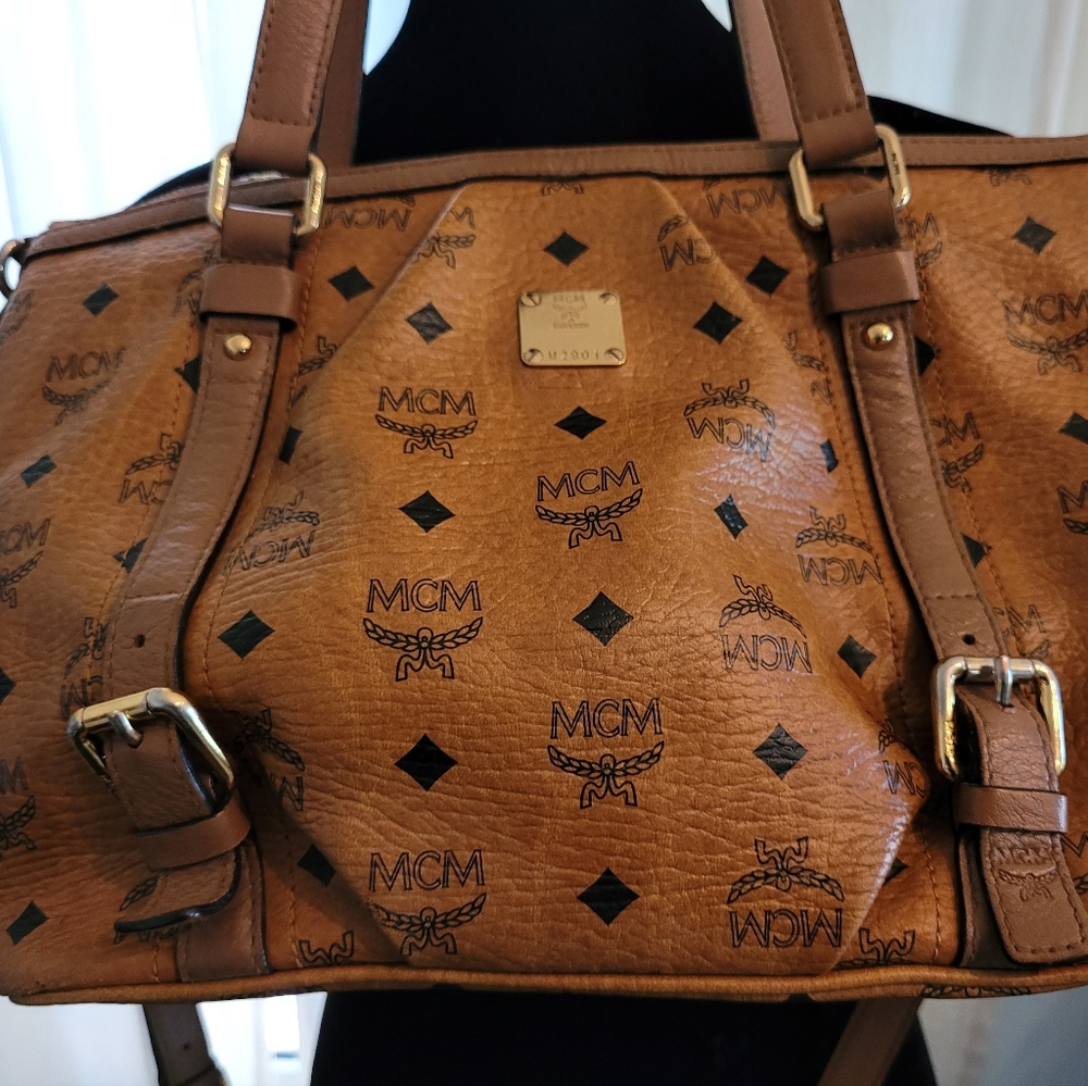 MCM Vistetos Shoulder Bag